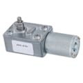 Pikkukuva 4 / 4: DC12V Kierteinen Vaihdemoottori Itselukittuva Käännettävä Nopeuden Alennusmoottori 8mm Akselilla JGY370 23RPM