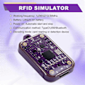 Miniatyrbillede 5 af 5: RFID Smart Chip Reader Smartcard Emulator EM125KHZ IC 13.56Mhz