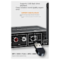 Pikkukuva 5 / 5: BT 5.3 Audio Receiver AUX/Mic/USB-audioadapteri kaukosäätimellä