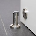 Pikkukuva 5 / 5: Magneettinen ovenpysäytin MS010 antiikkityylillä - Ovenpysäytin lattia- ja seinäkiinnitysmateriaalilla - Magneettinen ovituki - Ø 5cm, korkeus 8.4cm