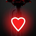 Miniatyrbilde 3 av 4: Supersterk LED Sykkellys, Front- og Baklys, Baklys for Landeveissykkel, MTB, Sykling - Bein