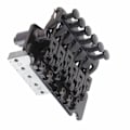 Miniatyrbillede 3 af 8: Tremolo Bridge System Double Rocking Spring Stabilizer Device for Electric GuitarBlack
