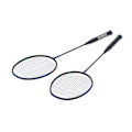 Miniatyrbild 7 av 8: 2 Badmintonracketset i lättviktskolfiberkomposit för vuxna