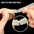 Miniatyrbilde 4 av 5: Selvklebende tape for sårskader - 6 ruller elastisk hudtape pustende neseklistremerker