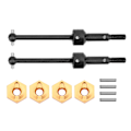 Miniatyrbillede 1 af 8: CVD drivaksel 5mm kombiner passer til Tamiya TT01T T02 fjernbetjening bilmodel