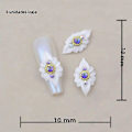 Miniatyrbild 1 av 5: Kawaii Nagelkonstdekorationer med 3D Akrylblommor och Pärlor för DIY Nagelkonst Manikyrdekoration Sommarstil 5st