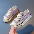 Miniatyrbillede 4 af 5: Moderne børns hvide lærredssko - Forår/efterår drengesneakers, alsidige og afslappede, med gratis forsendelse!22 sort