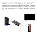 Miniatyrbild 4 av 8: för PS2 till HD Multimedia Interface Converter 1080P Plug and Play för PS2 Converter Adapter för HD TV Monitorer Projektorer