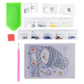 Pikkukuva 7 / 8: Timanttimaalausvalokuva-albumi Söpö lumiukko-kuvio DIY-timanttikuvakirja Syntymäpäivälahja