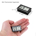 Miniatyrbillede 2 af 4: Mini Hygrometer Termometer Digital Indendørs Fugtighedsmåler Monitor med Temperaturmåler Sensor Fahrenheit ()