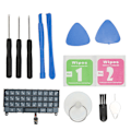 Miniatyrbilde 4 av 8: Tastatur for BlackBerry Keytwo LE Key2 LE tastaturknapp med hjemknapp for BlackBerry Key2 LE telefonutskifting