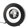 Miniatyrbilde 7 av 8: Magnetisk svevende globus innebygd LED-lys magnetisk svevende globus verdenskart ornament for kontorbord hjem AU-plugg 100‑240V