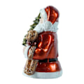 Miniatyrbillede 4 af 5: Julemandsfigur Festlig Harpiksstatue til Skrivebord Spisestue Boligindretning