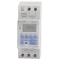 Miniatyrbilde 3 av 8: 85‑265V AC 16A Ukentlig 12/24 timer Timerbryter LCD På Av Kontroll Programmerbart tidsrelé