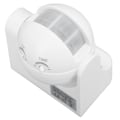 Miniatyrbild 8 av 8: Väggmonterad rörelsesensor Automatisk skymning till gryning Sfärisk PIR-sensor Utomhus Rörelsesensor Brytare för hemsäkerhet LED-ljus AC 110 till 240V Vit