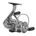 Pikkukuva 1 / 8: Pyörivä kela Long Shot Skew Notch Non Gap Metal Fishing Supplies with Rocker Arm Stabilizer Bar YKS1000S Microparticle Shallow Cup