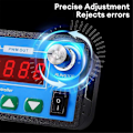 Miniatyrbilde 3 av 5: DC6-55V 30A PWM Motorhastighetskontroller Justerbar Regulator