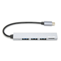 Miniatyrbild 7 av 8: USB-HUB Stabil överföring 5 Gbps Hög hastighet överföring Effektiv värmeavledning Mini bärbar dockningsstation