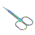 Miniatyrbillede 5 af 8: Cuticle saks spids spids Fjernelse af død hud Farvebelægning rustfrit stål manicure saks