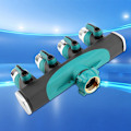 Miniatyrbillede 3 af 8: 3/4\" 4-vejs slangefordeler splitter havevanddeler hane adapter slange lukkeventil US
