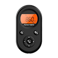 Miniatyrbilde 1 av 4: Bærbar lommeradio AM FM med hodetelefoner - Stereo digitale radioer, oppladbart batteri, LCD-bakgrunnsbelysning, søvntimer - Ideell for fotturer