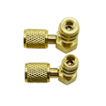 Miniatyrbillede 1 af 5: 2 STK. A/C Ladeadapter Konverterer R12 Port til at Acceptere R134a