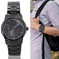 Miniatyrbilde 6 av 8: T Winner Men Hollow Out Automatisk Mekanisk Klokke Roman Dial Steel Strap Armbåndsur