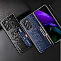 Miniatyrbild 3 av 5: Slimmat Lättviktigt Läderfodral För Samsung Galaxy Z Fold 2 4 Fold4 Fold2 5g Fold.