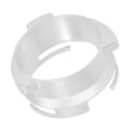 Miniatyrbillede 8 af 8: 54mm doseringstragt roterbar kaffedoseringsring udskiftning sølvtragt tilbehør til hjem kaffebar kontor