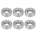 Miniatyrbilde 2 av 8: 10 stk kulelager Miniatyr Rustfritt Stål 32x15x9mm for Skateboard Papirfremstillingsmaskiner S6002ZZ