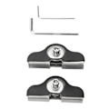 Miniatyrbillede 2 af 4: 2 STK Arbejdslampe Bar Monteringsbeslag Universal Rustfrit Stål LED Lys Bar Holder
