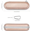 Pikkukuva 3 / 5: Kannettava kultainen case Philips Sonicare -sähköhammasharjatarvikkeille