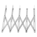 Miniatyrbilde 6 av 8: Multi Wheel Rustfritt stål Pizza Kutter Deig Bakverk Brød Skjæreverktøy Kjøkken Baking Tool5 Wheel