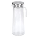Miniatyrbilde 6 av 8: 1,2L Akryl Transparent Juicepresser Kaldt Vann Mugge Krukke for Bar Hjemmebruk Rustfritt Stål Lokk