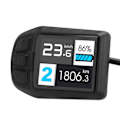 Miniatyrbild 2 av 8: Elektrisk cykeldisplay TFT UKC3 ABS Elektrisk cykel litiumbaserad konverteringstillbehör