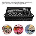 Miniatyrbild 4 av 5: TC420 Tidsstyrd programmerbar RGB LED-kontroller DC12V-24V 5 Kanal LED Timing dimmer