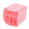 Miniatyrbillede 7 af 8: Opbevaringsboks Brevpapir Kosmetik- og manicureværktøj Container med Eiffeltårnsmønster Pink
