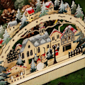 Miniatyrbilde 3 av 5: Opplyst Julelandsby, Opplyst Julehus, Tre Snøfnugg