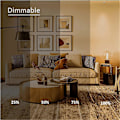 Miniatyrbillede 3 af 5: 8 stk. GU10 50W Halogen Reflektor Pærer, Dæmpbar Spotlight, Varm Hvid 2700K