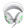 Miniatyrbilde 7 av 8: AJAZZ kablet headset over ear støydempende gaming headset med 3,5 mm grensesnitt AX120 (hvit)