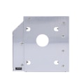 Miniatyrbilde 7 av 8: 12,7 mm aluminium SATA HDD SSD-kapsling Hard Disk Drive Bay Caddy Optisk DVD-adapter for bærbar PC