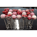 Miniatyrbilde 4 av 5: Kake Pop Display Stativ, 21 Hull Klar Akryl Lollipop Holder Bryllup Babyshower Bursdagsfester