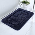 Miniatyrbillede 1 af 5: Skridsikker mikrofiber-bademåtte - Absorberende og kan maskinvaskes - Blå - 50x80 cm