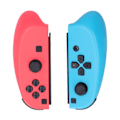 Miniatyrbild 8 av 8: 1 par vänster blå höger röd Joypad liten handkontroll Gamepad för Switch Plug and PlayBlå Röd