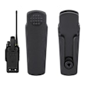 Miniatyrbild 5 av 8: 10 st vattentäta svarta walkie-talkie bältesklämmor för BAOFENG UV-9R Plus