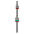 Miniatyrbillede 4 af 8: 1 stk. 400mm/15,7 tommer stål høj præcision miniature lineær skinner guide med 2 blokke