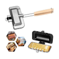 Miniatyrbillede 2 af 5: Varm Sandwich Maker, Hotdog Rister, Dobbeltsidet Sandwichbageplade, Dobbeltsidet Stegepande, Gri-i-i
