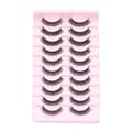 10 paria 3D Mink DD Curl -tekoripsiä TK01
