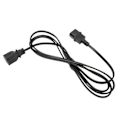 Pikkukuva 5 / 8: IEC-virtajohto IEC320 C14 -uros NEMA 1 15R -naarasvirtajohto pöytälampulle, kaiuttimelle, LCD-näytölle, 10A 125V