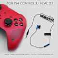 Miniatyrbilde 2 av 5: PS4 Kontroller Headset Ørepropp Mikrofon Ørestykke for Hodetelefoner